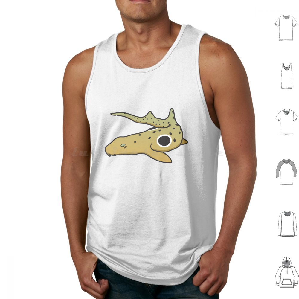 Draw Fish Aquarium - Épaulette requin dessin débardeurs imprimer coton