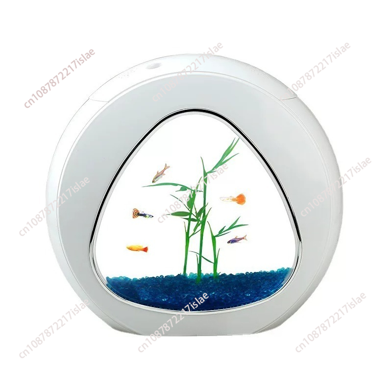 Aquarium Goldfish - Petit aquarium de bureau en acrylique,