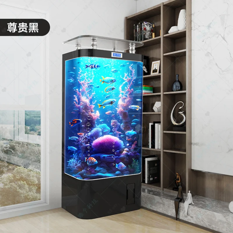 Aquarium Goldfish - Réservoir de poissons rouges intelligent, salon,
