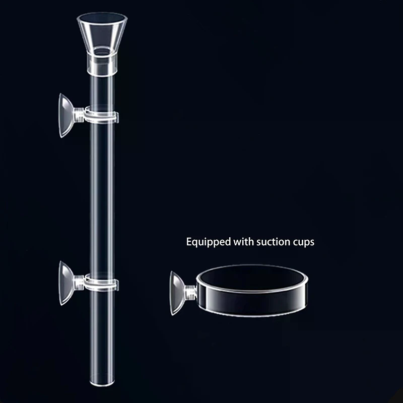 Aquarium Fish Holiday Food - Tube d'alimentation pour aquarium en acrylique,
