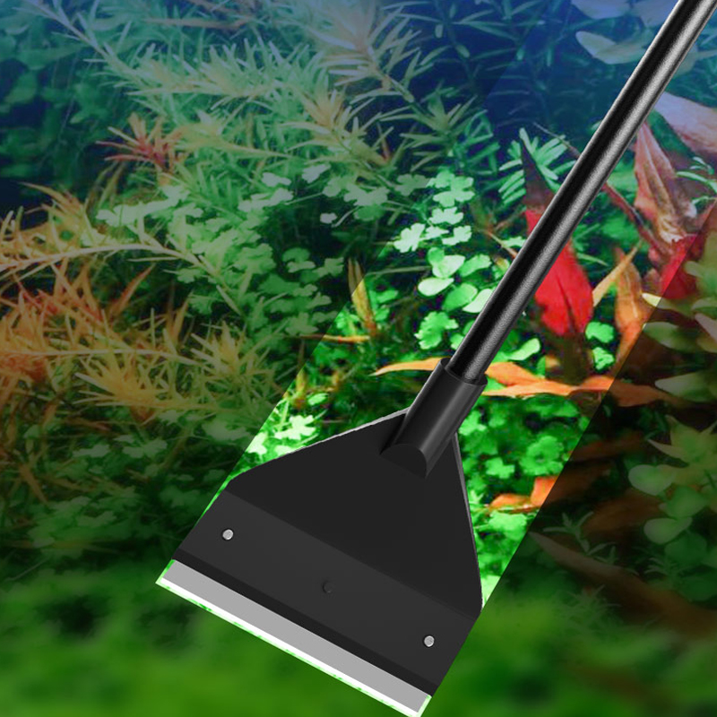 Algae Scraper Blade - Outil de nettoyage d'aquarium, grattoir plat