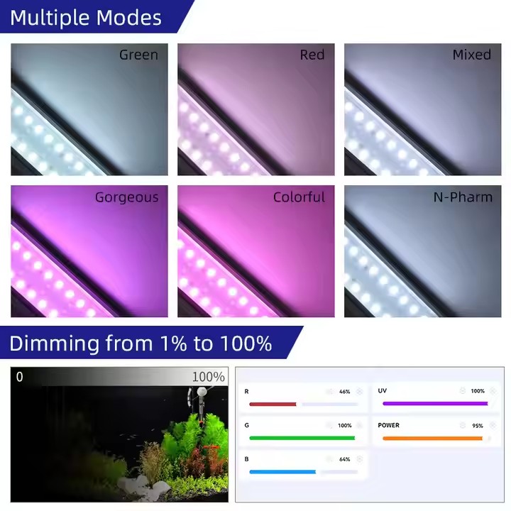 Lampes d'aquarium WEEK AQUA S  - Live Fish Aquarium avis et prix