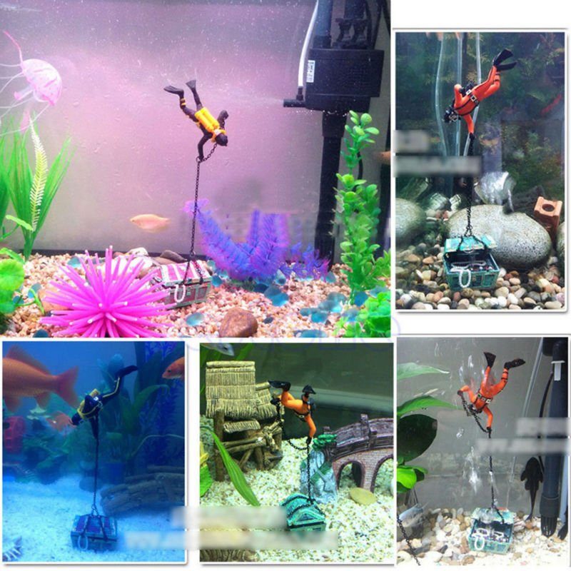 Ornement d'aquarium Treasure F - Aquarium Fish World avis et prix