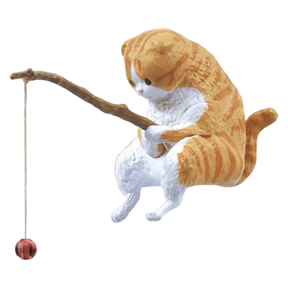 Figurine de chat de pêche mign - Aquarium Fish Cartoon avis et prix
