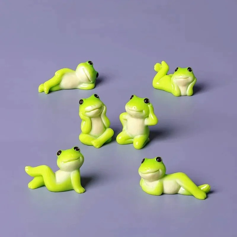 6 figurines de grenouilles amu - Live Fish Aquarium avis et prix