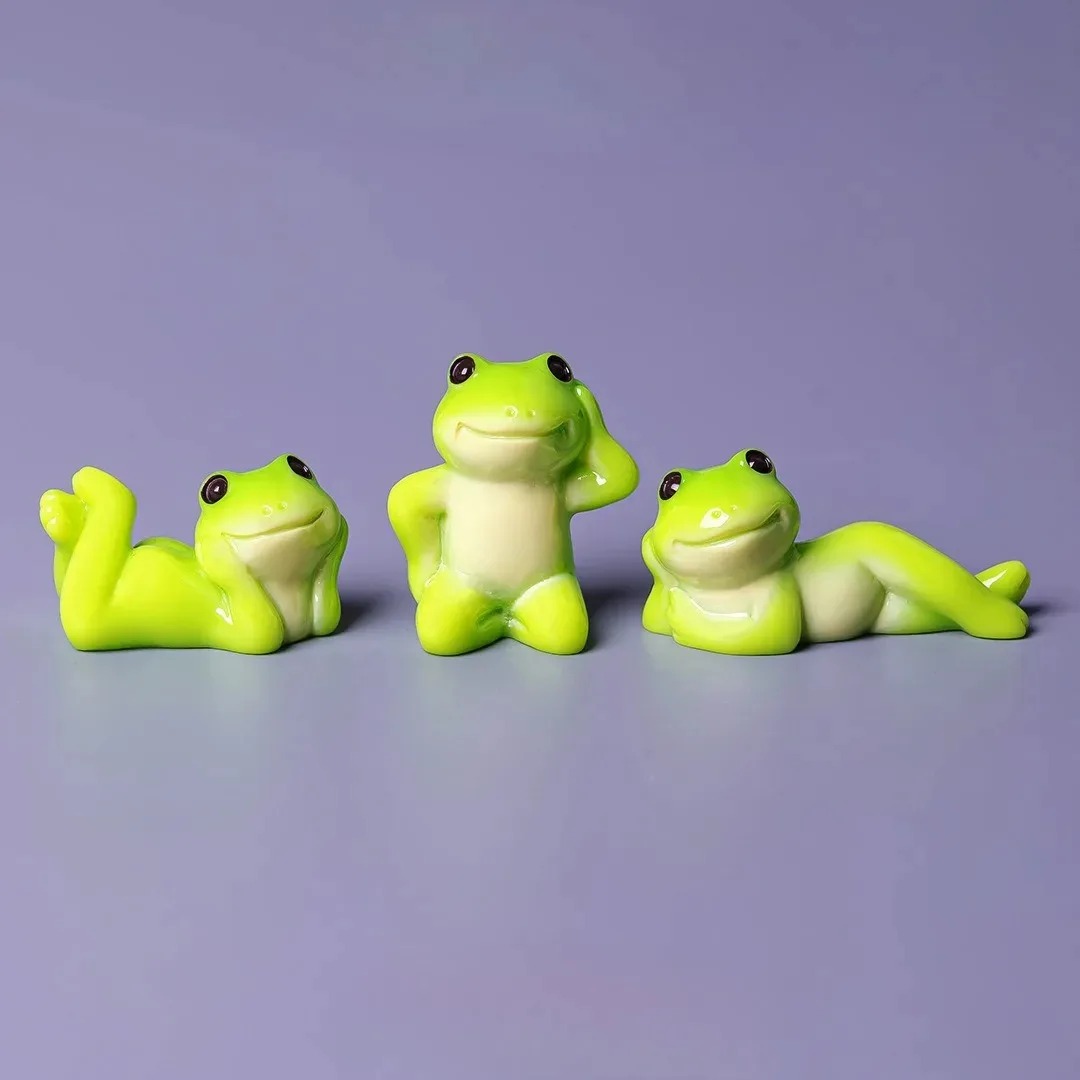 6 figurines de grenouilles amu - Live Fish Aquarium avis et prix