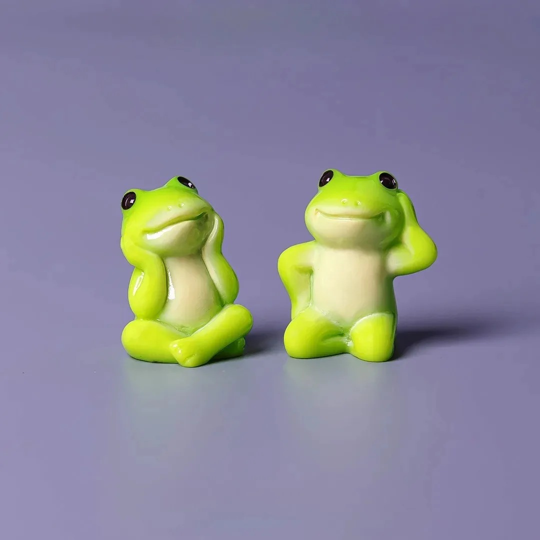 6 figurines de grenouilles amu - Live Fish Aquarium avis et prix