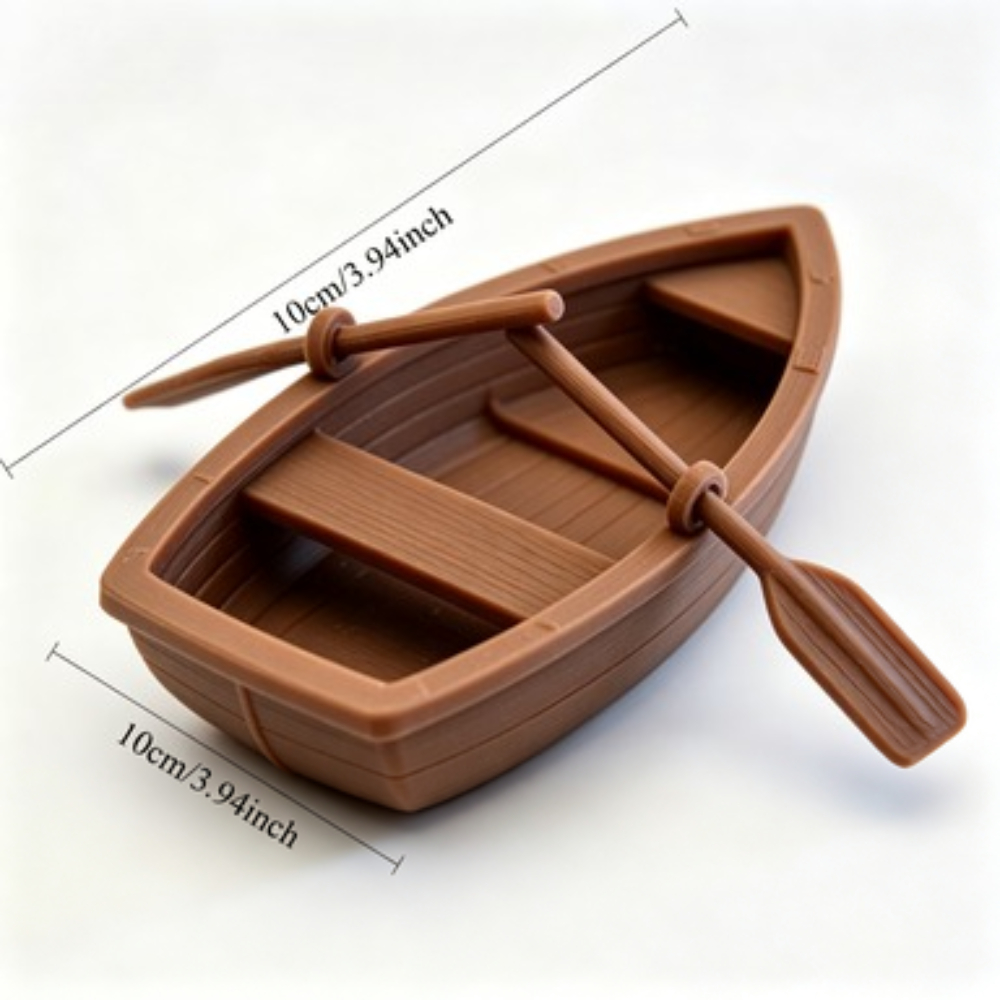 Mini bateau à double rames en  - Aquarium Fish Cartoon avis et prix