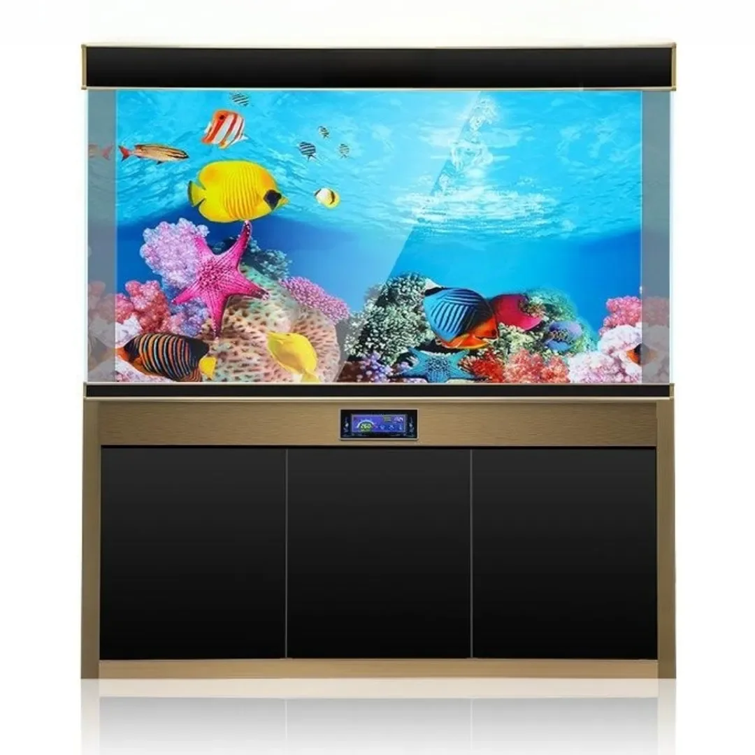 Autocollant 3D de Fond d'Aquar - Aquarium Fish Cartoon avis et prix