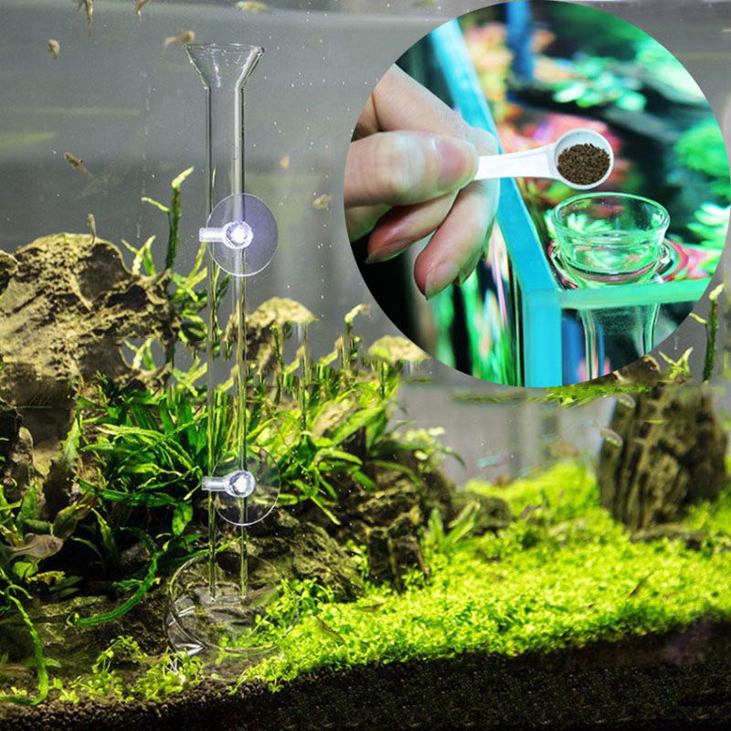 Tube d'alimentation en verre p - Aquarium Fish Holiday Food avis et prix