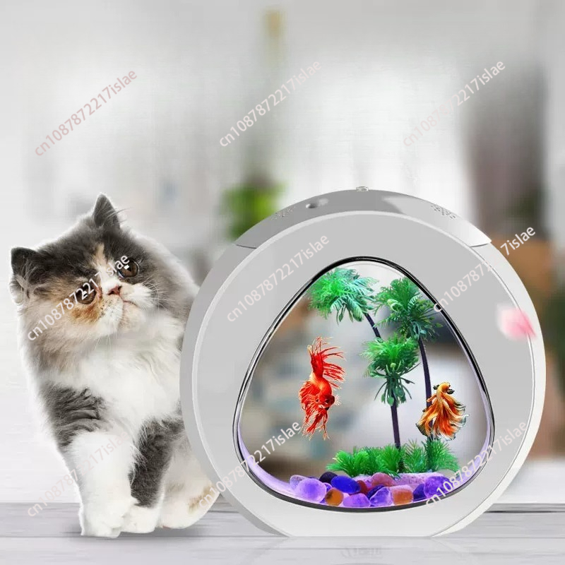 Petit aquarium de bureau en ac - Aquarium Goldfish avis et prix