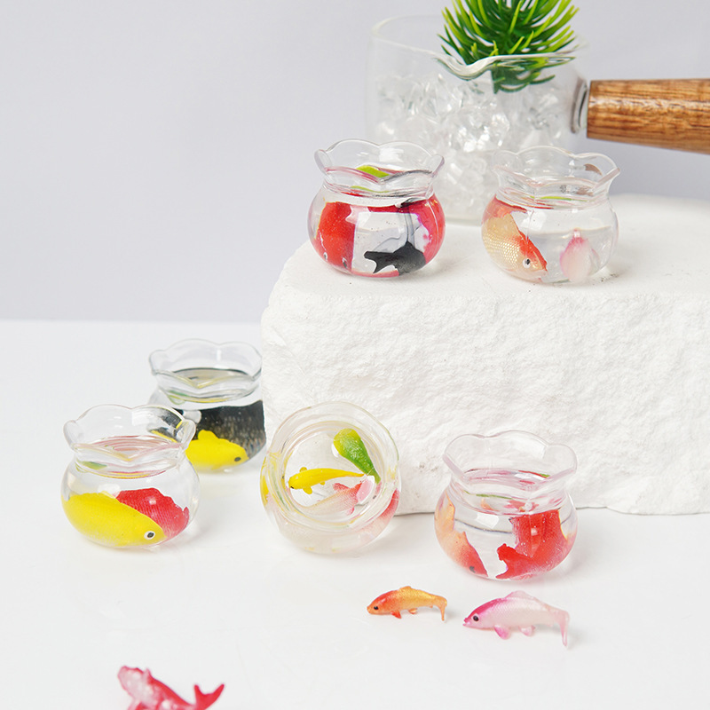 Mini Vase en dentelle Transpar - Aquarium Fish Cartoon avis et prix