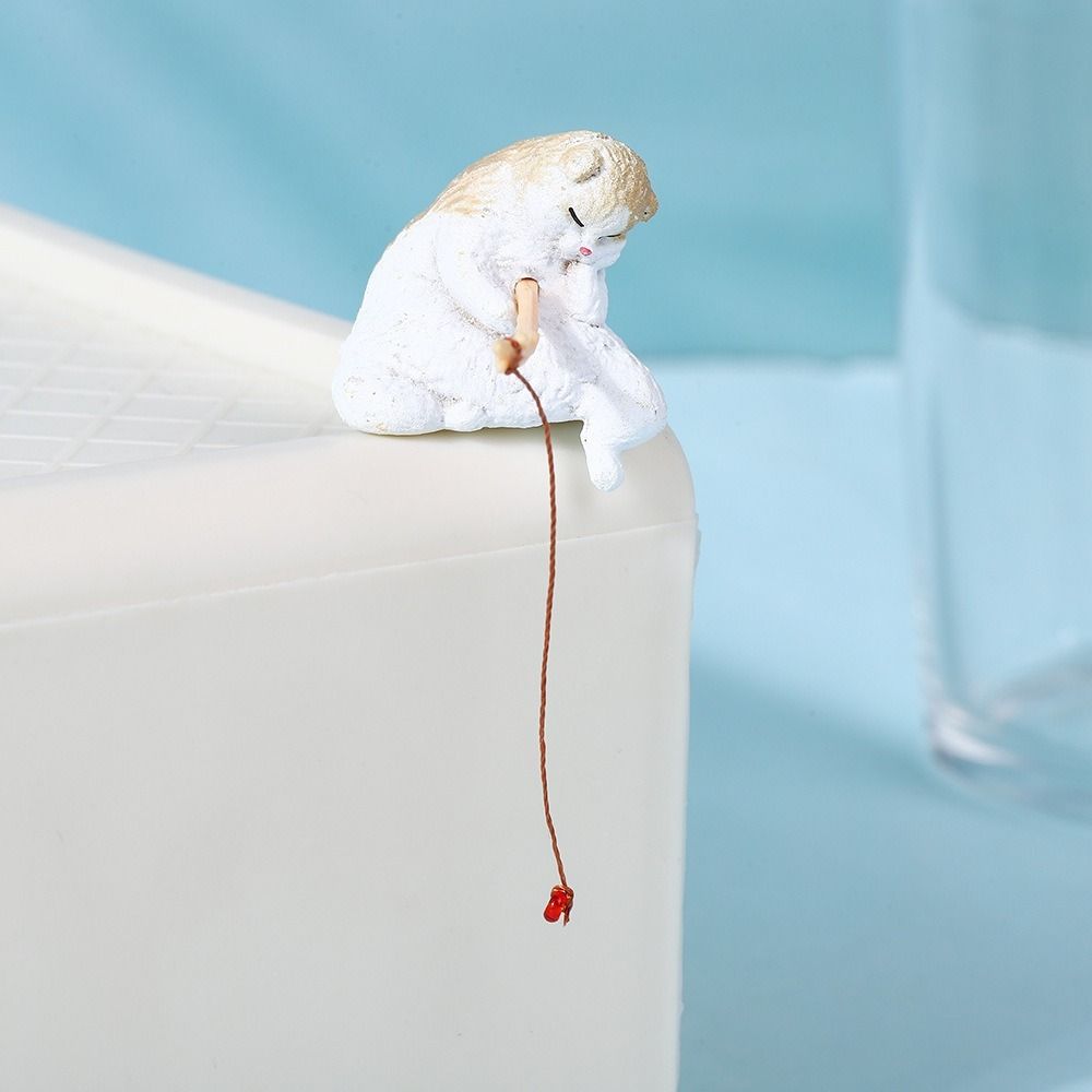 Ornement de chat pêcheur minia - Aquarium Fish Cartoon avis et prix