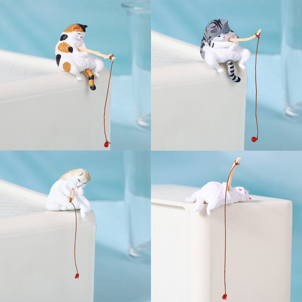 Ornement de chat pêcheur minia - Aquarium Fish Cartoon avis et prix