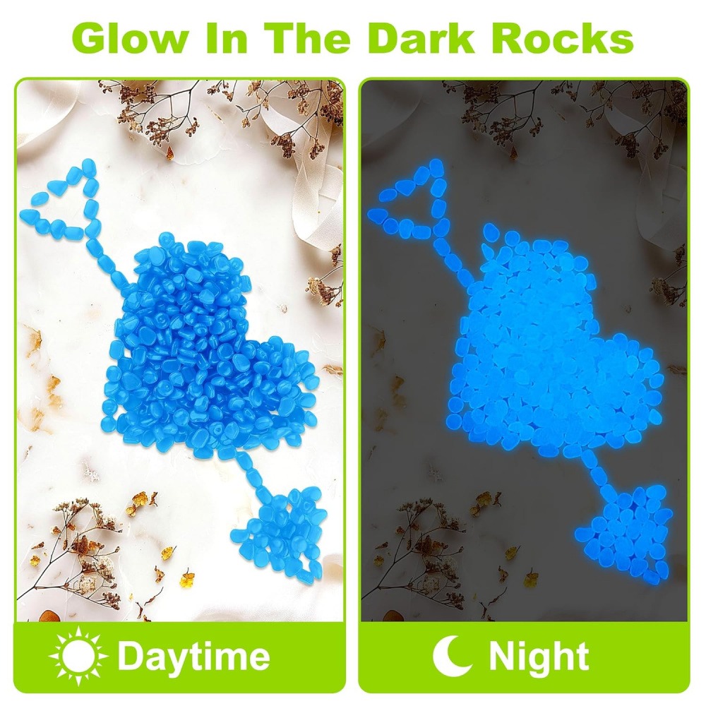 Lot de 100 pierres qui brillen - Aquarium Fish Glow In The Dark avis et prix