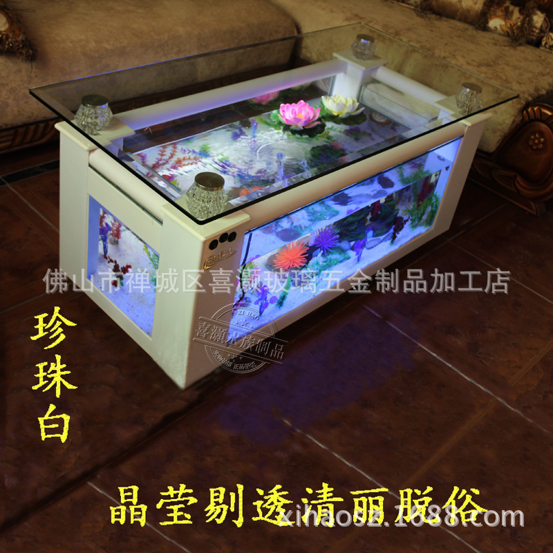 Table basse de salon, aquarium - Live Fish Aquarium avis et prix