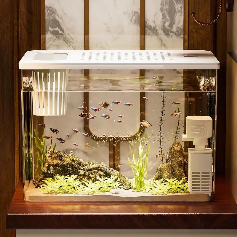 PET + ABS Aquarium nouveau Tra - Aquarium Goldfish avis et prix