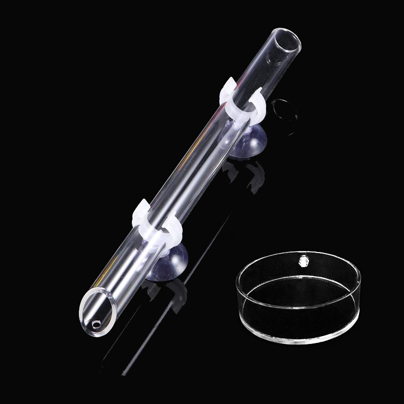 Tube transparent en acrylique  - Aquarium Fish Holiday Food avis et prix